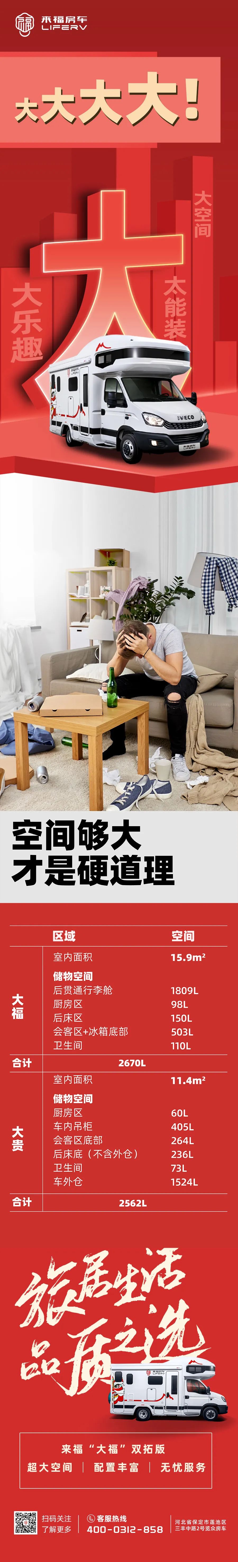 房車(chē)空間夠大才是硬道理！