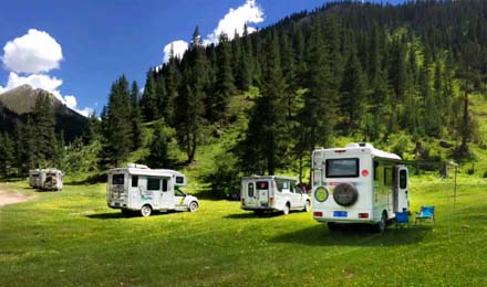 最適合夏季出行的4大打卡地！一定要開(kāi)著房車(chē)去！